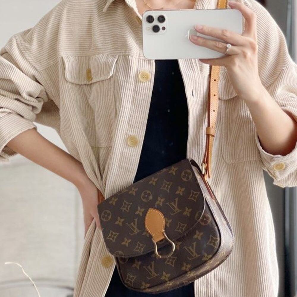 Louis Vuitton Monogram Brown and Tan Crossbody Bag